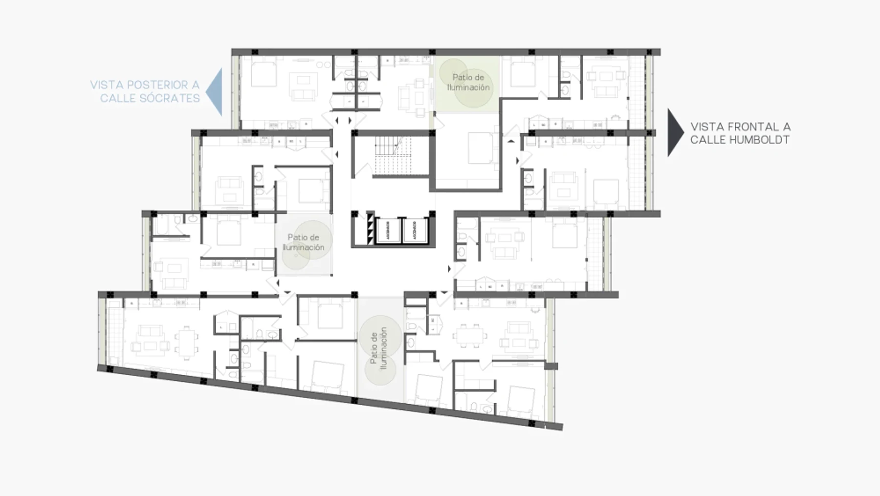 Planta 2 de Suites Spot