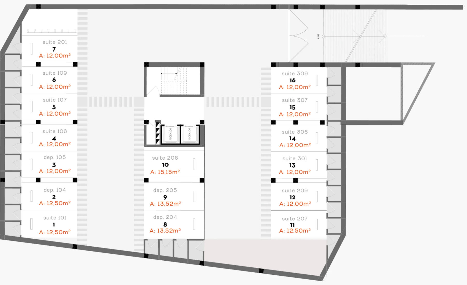 Subsuelo de Suites Spot